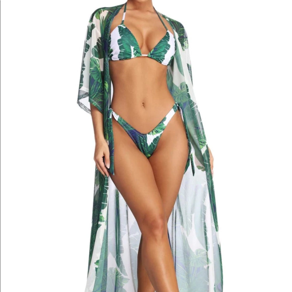 Transport to Tropics Swimsuit + Cover Up